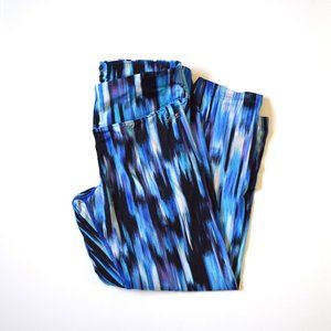 2/$20 3/4 Cropped Paint Brushstroke Calvin Klein Performance Leggings